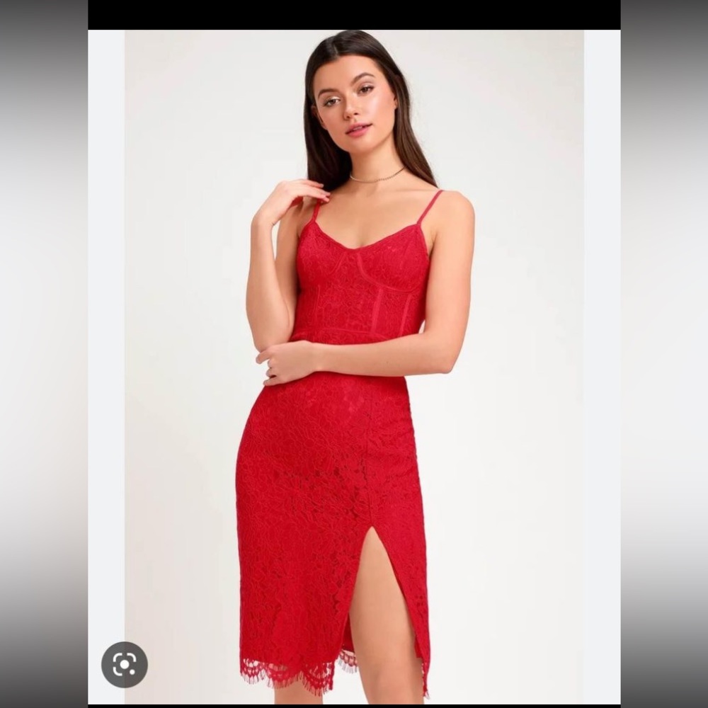 Red lulu’s dress